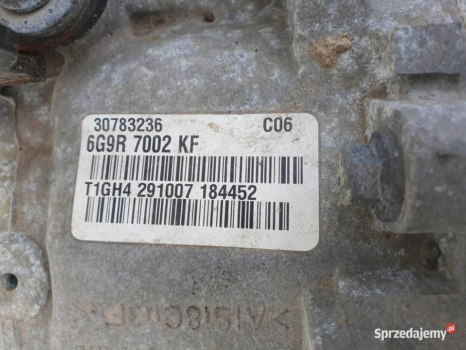 Volvo V70 III S80 II 25 T turbo SKRZYNIA BIEGÓW Skrzynie biegów manualne Chełm
