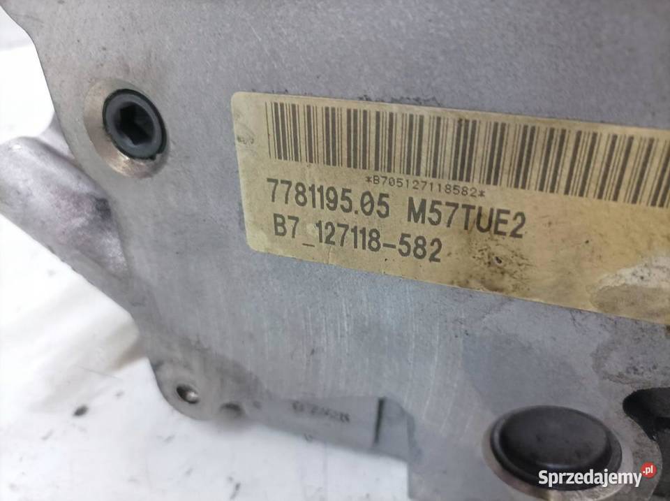 GŁOWICA KOMPLETNA 7792753 9 30 D M57 Bmw X3 I Rok produkcji 2009 sprzedam