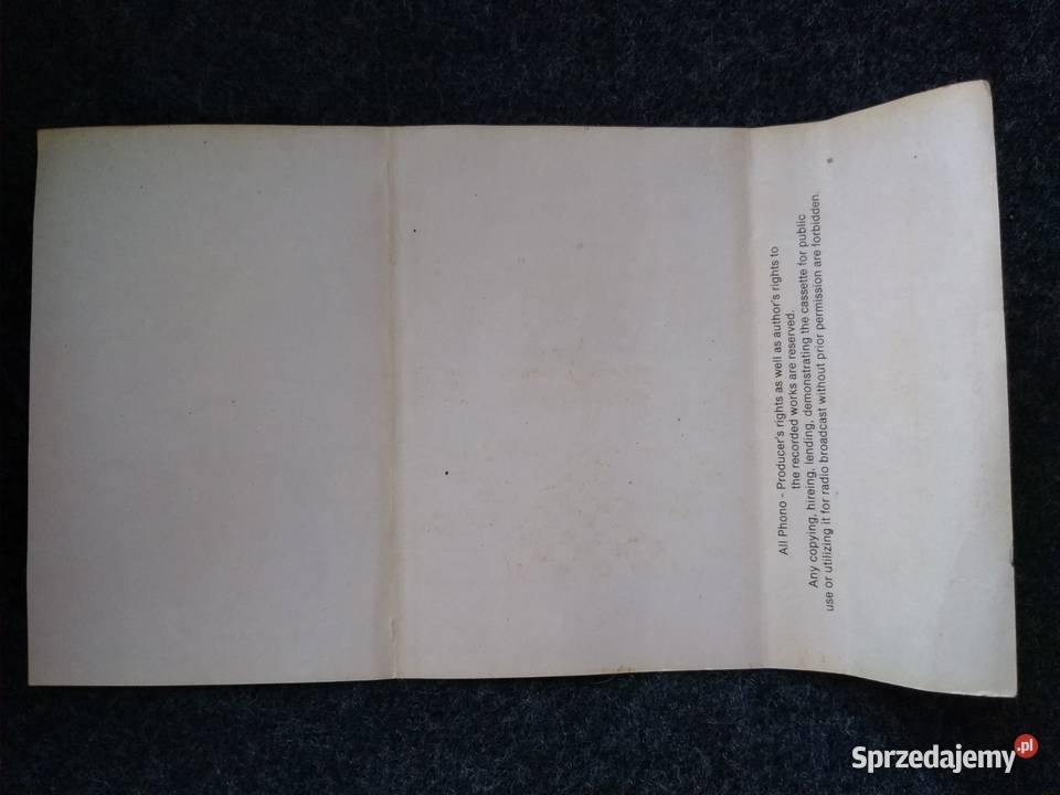 MC cassette cover Italo Dance Power The Maxi Gdańsk