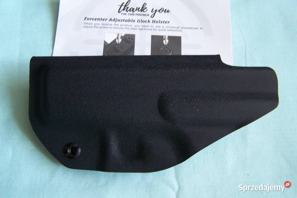 Kabura wewnętrzna Kydex IWB Forcenter do Glock