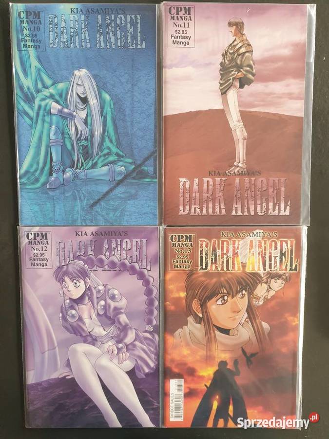 Manga Kia Asamiyas Dark Angel 14 komiksów USA fantasy i s-f Gdynia