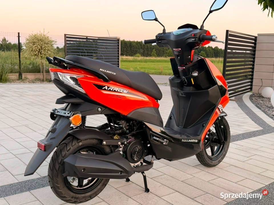 Nowy skuter Malmoto Arrow 50cc 2026r 24msc 50cm3 Siedlce