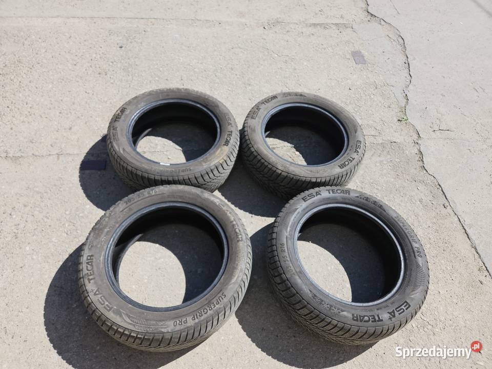 4 Opony zimowe 20555R16 ESA TECAR SuperGrip PRO 55 sprzedam