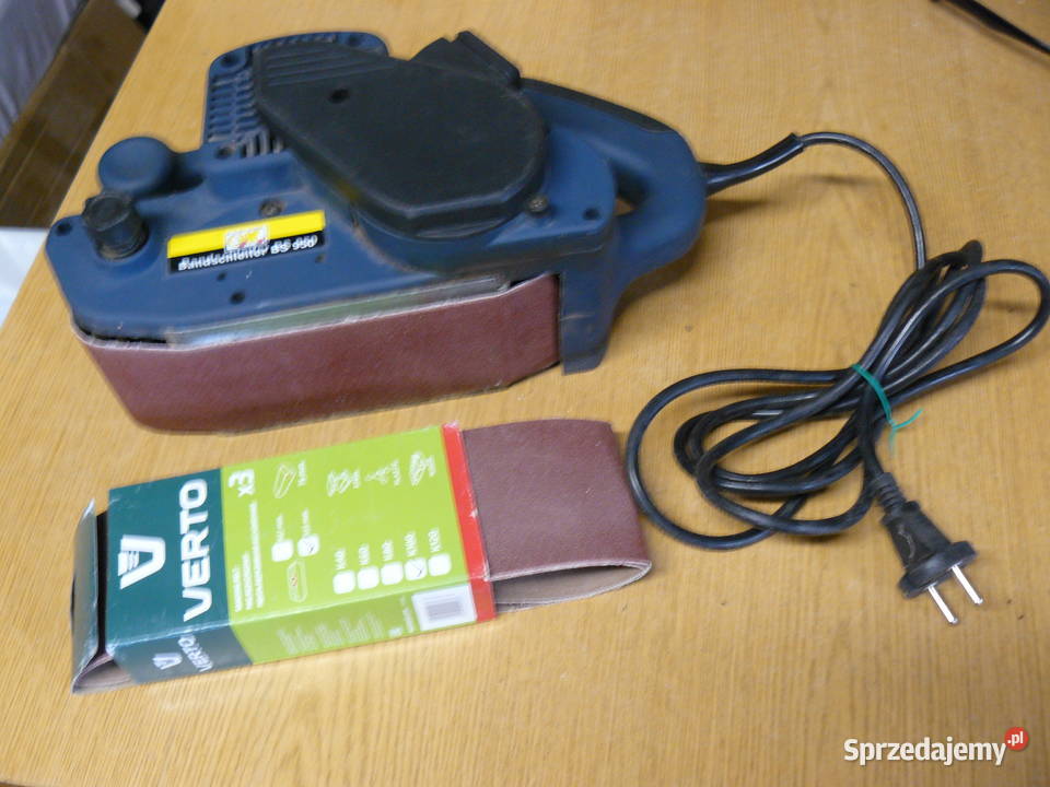 Szlifierka Taśmowa 950 wat Germany papier Nowa Sól