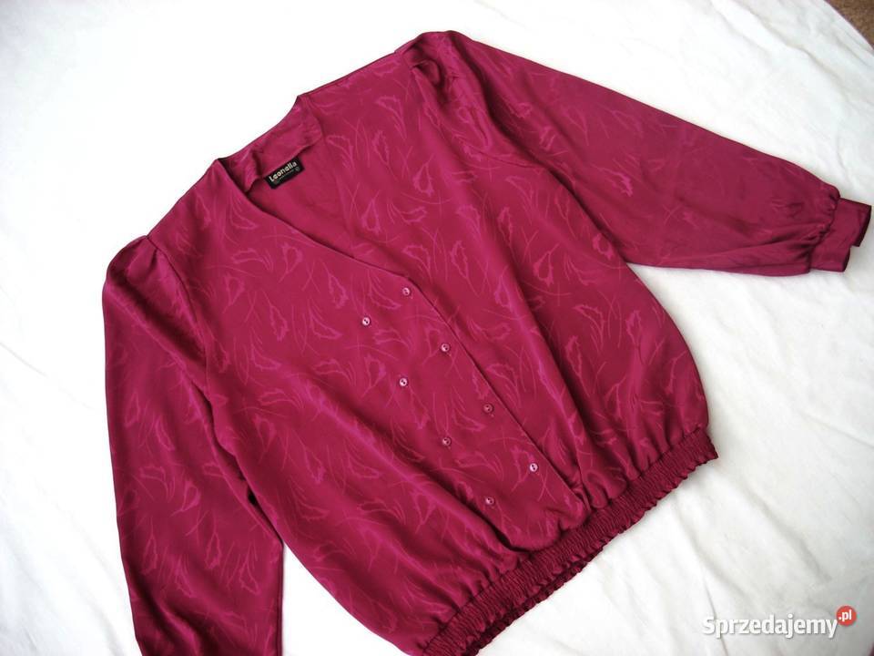 Koszula Bomberka Połysk Fuksja Idealna długi małopolskie Nowy Sącz