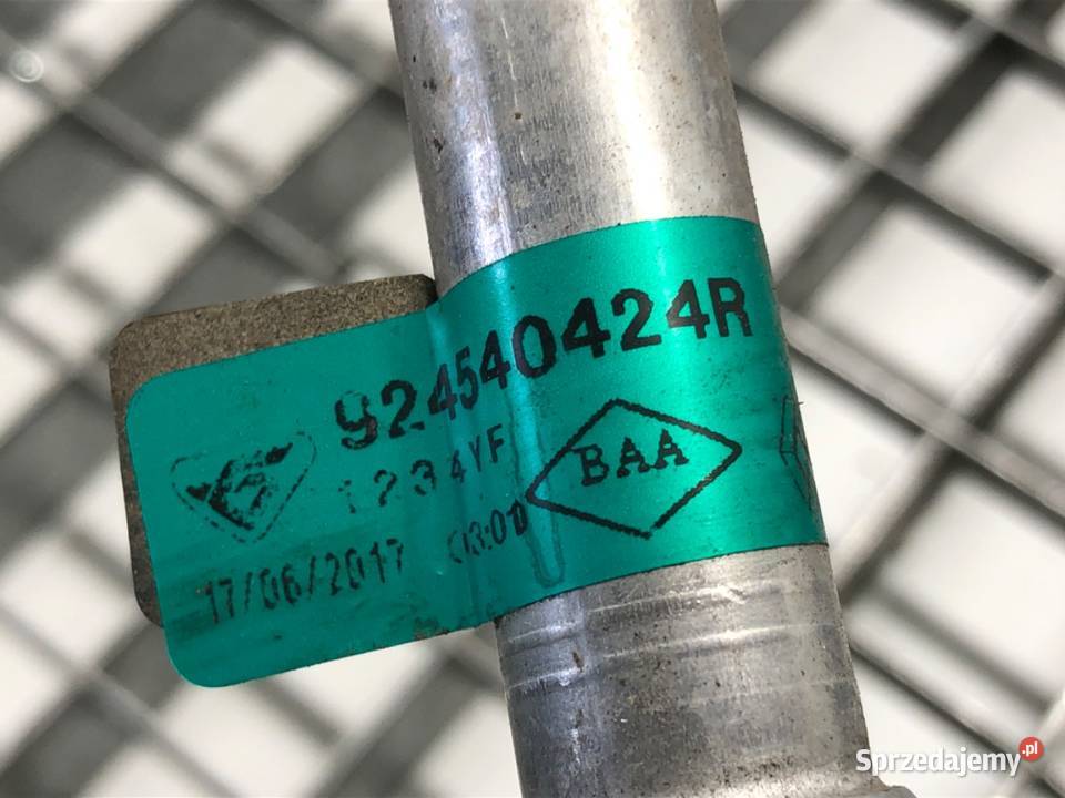 RURKA KLIMATYZACJI RENAULT CLIO IV 924540424R 09 osobowe