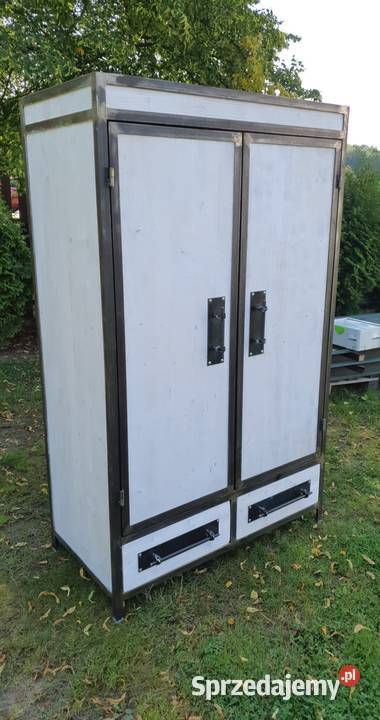 industrialna szafa ubraniowa 2 drzwiowa z 60cm Warszawa