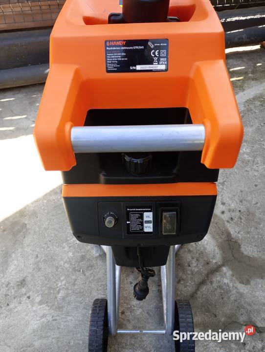 Rozdrabniacz do gałęzi ogrodowy HANDY 2500 W 45 Pozostałe