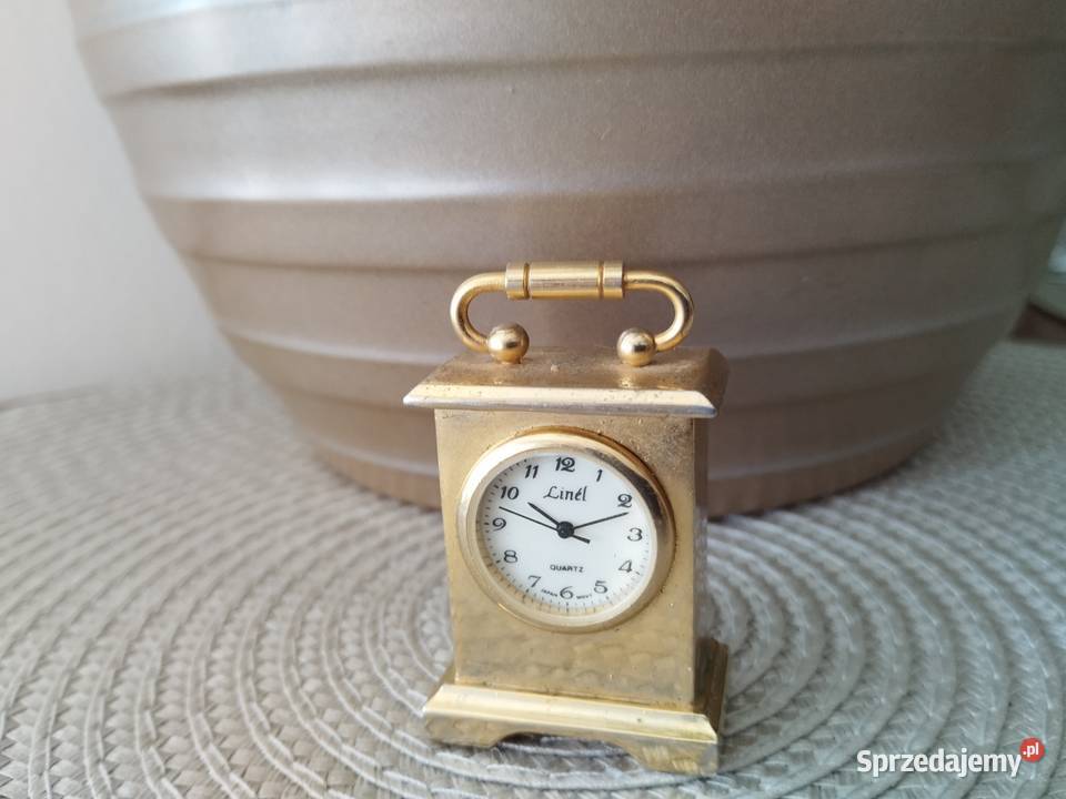 Zegar miniaturowy kwarcowy 5 Antyki, Sztuka, Kolekcje Warszawa