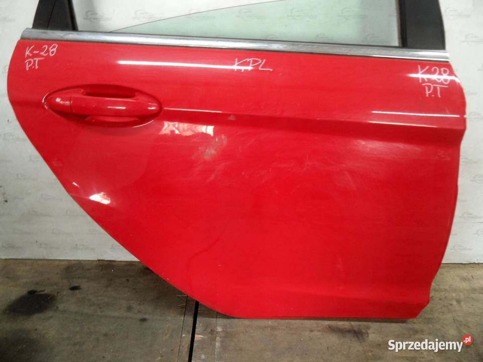 FORD FIESTA MK7 VII 11r drzwi prawy tył Drzwi świętokrzyskie