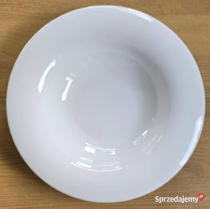 ZESTAW 6 x Elegancki głęboki talerz do makaronu Mielno