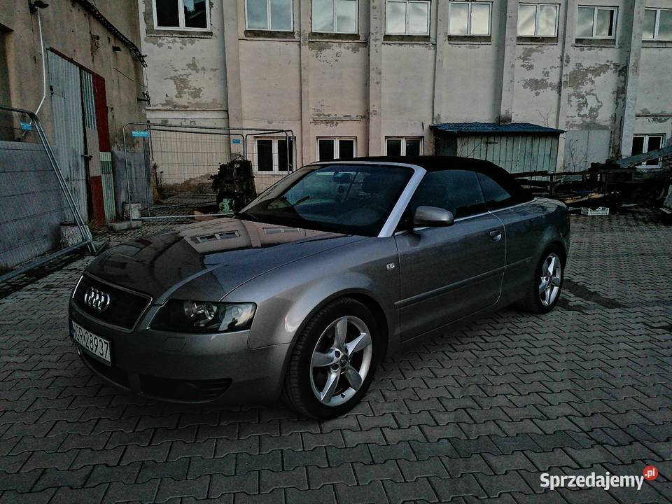Sprzedam Audi A4 Cabrio B6 wersja SLine ABS łódzkie Łódź