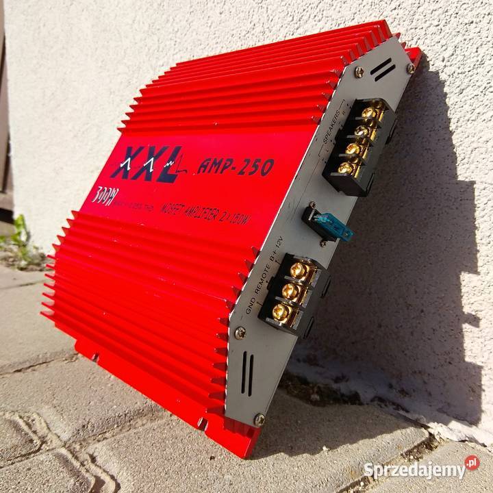 Wzmacniacz car audio XXL AMP250 300W mosfet Świebodzice