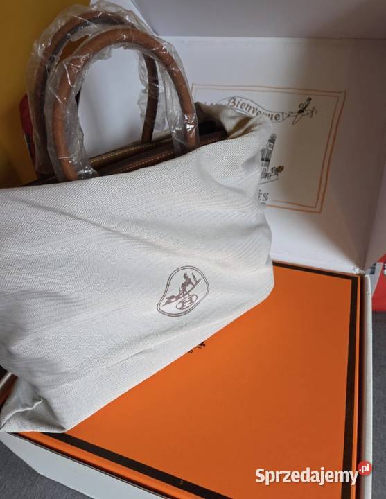 Torebka torba Hermes Birkin carmel brązowy 30 łódzkie Łódź