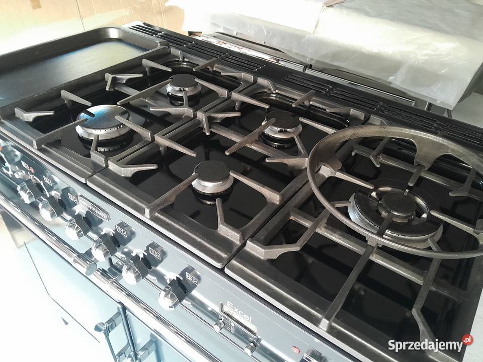 Piękna kuchnia Falcon Excel 110 czarna stan wolnostojące Kraków