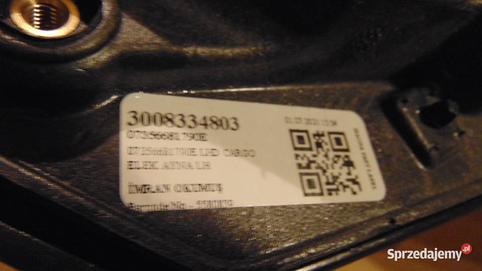 FIAT Doblo II lift 6pin 3008334803 Lusterko lewe Białystok