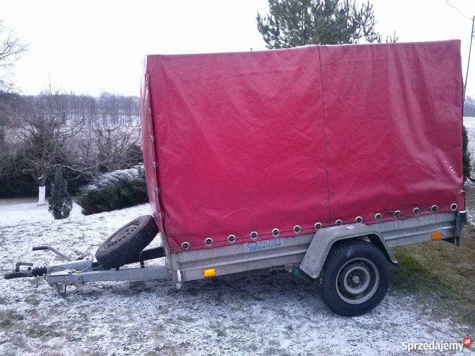 Przyczepka samochodowa NIEWIADOW 750 z Hamulcem 1 Giżycko