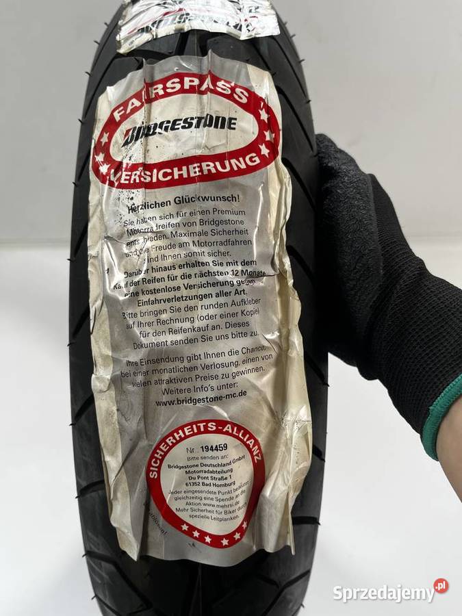 Opona BRIDGESTONE BATTLAX BT020 MC 58W TL Łobżenica