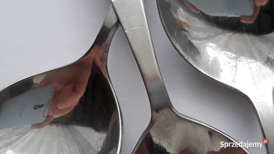6 łyżeczek do deserów 1 szufelka do cukru śląskie Dąbrowa Górnicza