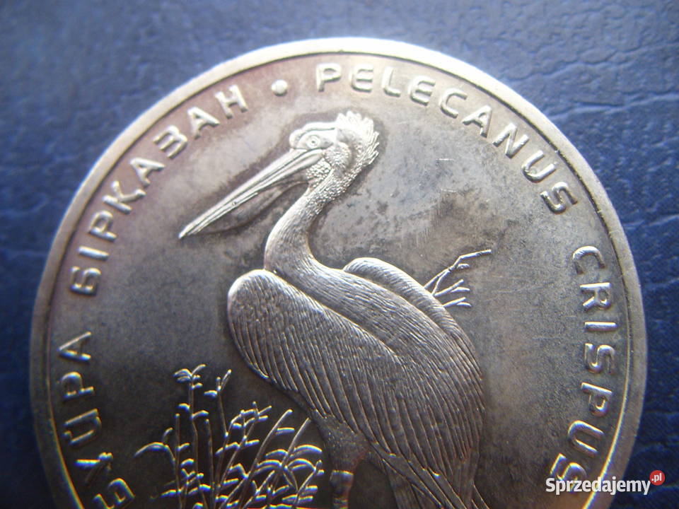 Stare monety 50 tenge 2010 Pelikan Kazachstan podkarpackie Lesko