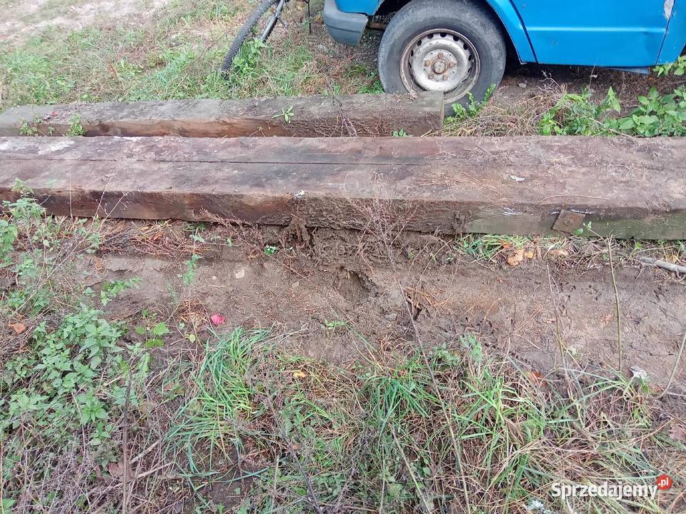 Podkłady kolejowe drewniane 460 260 nadproże Pozostałe Czernikowo