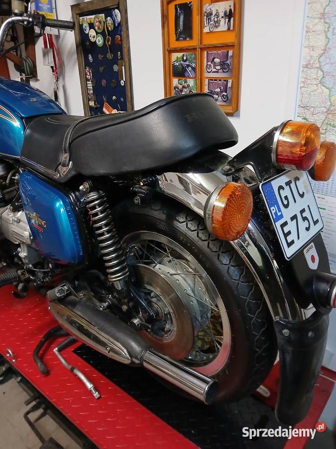Honda Gold Wing 1000 1975r początek produkcji Pelplin