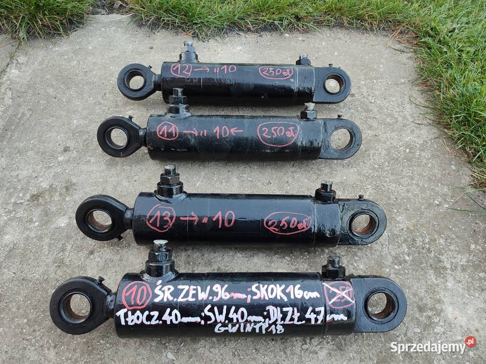 Siłownik hydrauliczny dwustronny krótki 16 tuz Sędziszów sprzedam