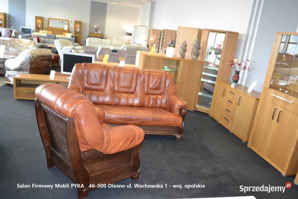 Komplet Stylowy ROMA Skóra Naturalna PRODUCENT Zielona Góra