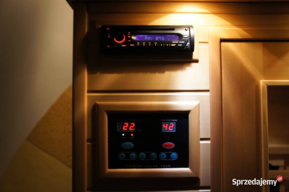 Sauna Infrared Verona promienniki ceramiczne 2