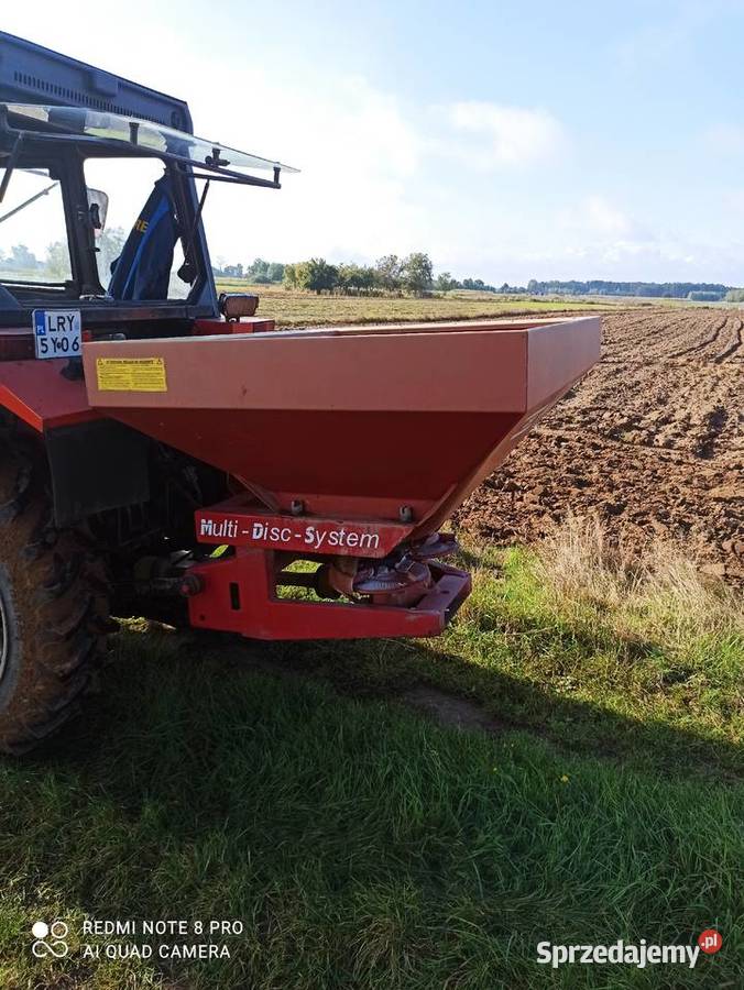 Rozsiewacz KUHN ZSA 800 renowacji Paprotnia