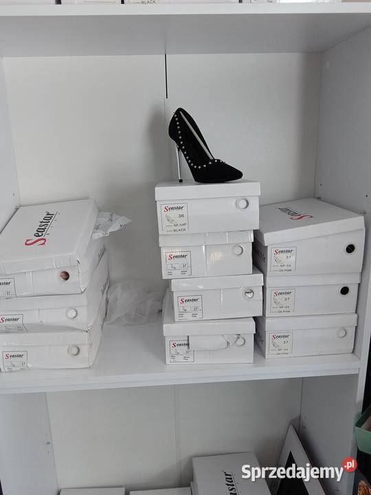 Buty damskie na szpilku posiadam z 60 par nowe w Granowiec