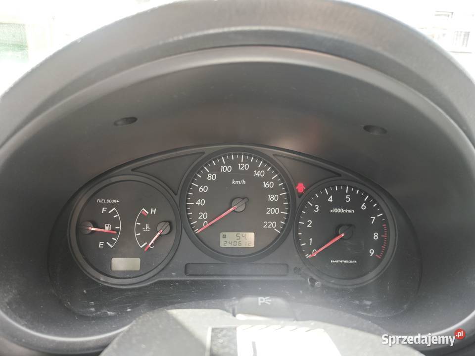 Subaru Impreza Gd 2006 sedan 20 160 240600km mazowieckie Małkinia Górna
