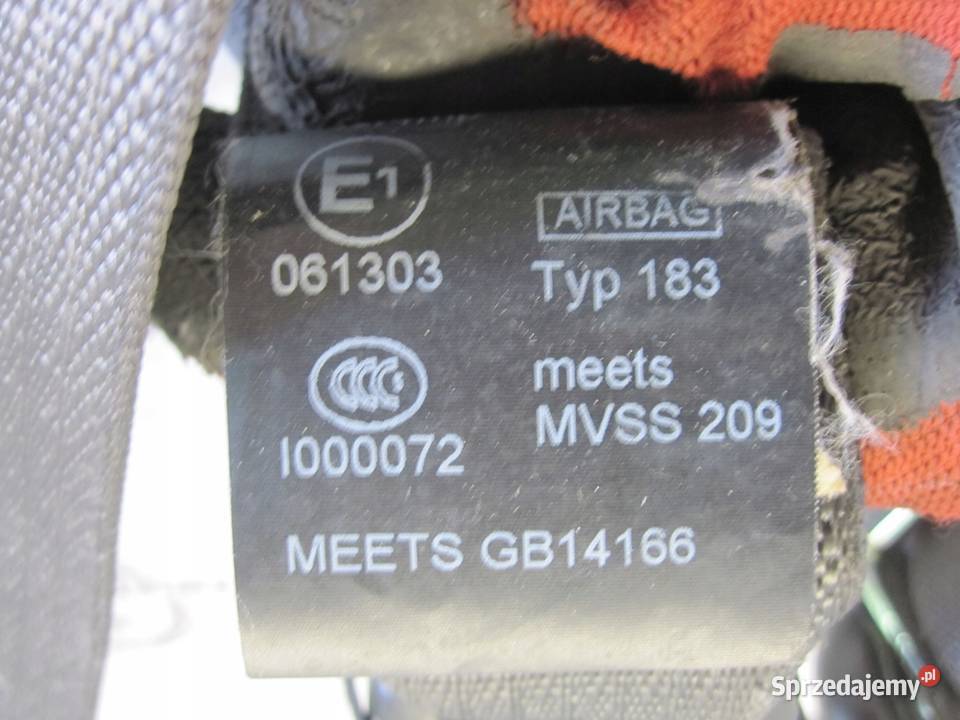 ASTRA J GTC 13r pas bezpieczeństwa prawy przód osobowe Kielce