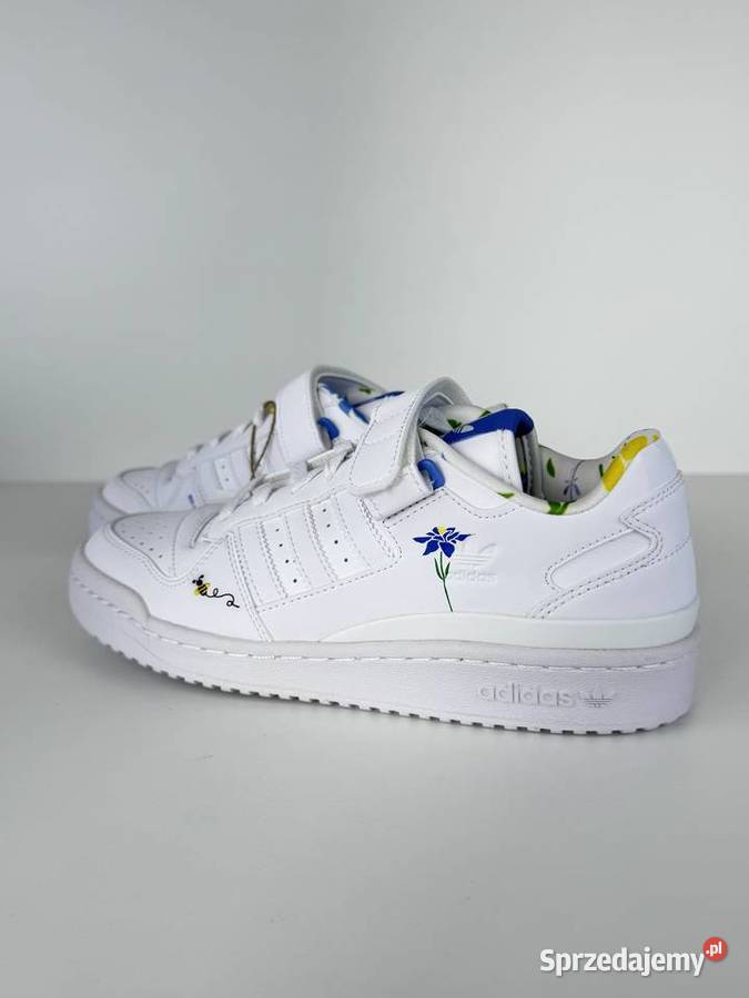 Adidas Forum Low J r38 23 HP6245 białe sneakersy Obuwie Krasnystaw