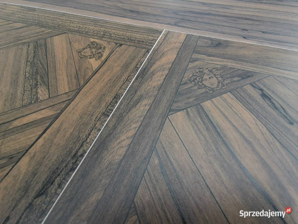 VERSACE 198 x1195 Villa Marrone Płytki gresowe Materiały budowlane Poskwitów