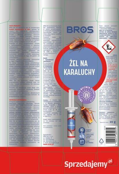 Żel na karaluchy 20g 15941846 Kamionna