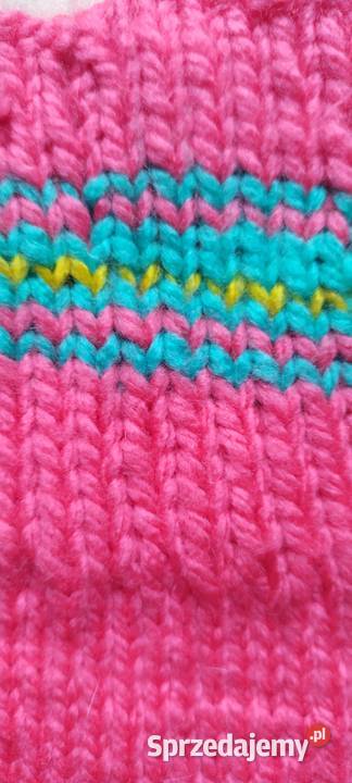 Skarpety damskie ręcznie dziergane Leokadia warmińsko-mazurskie Giżycko sprzedam