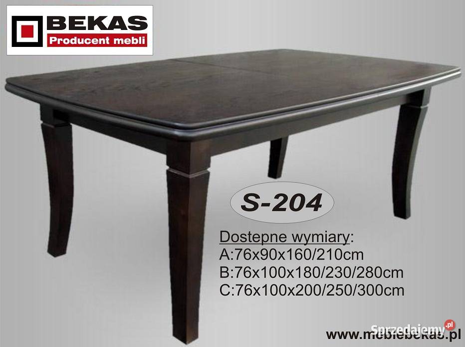 Duży Komplet Mebli XXl Stół 12 Krzseł Bekas Bytów