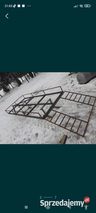 Rama przyczepki 250x150 z najazdami Raciąż sprzedam