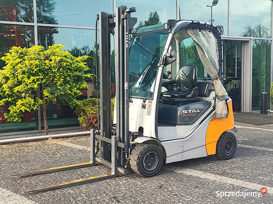 Wózek widłowy Still RX 7020T 2 t duplex 345 m małopolskie Kęty