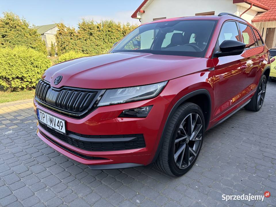 Skoda Kodiaq SPORTLINE 20 TSI 190 DSG 4x4 Samochody osobowe Pińczów sprzedam