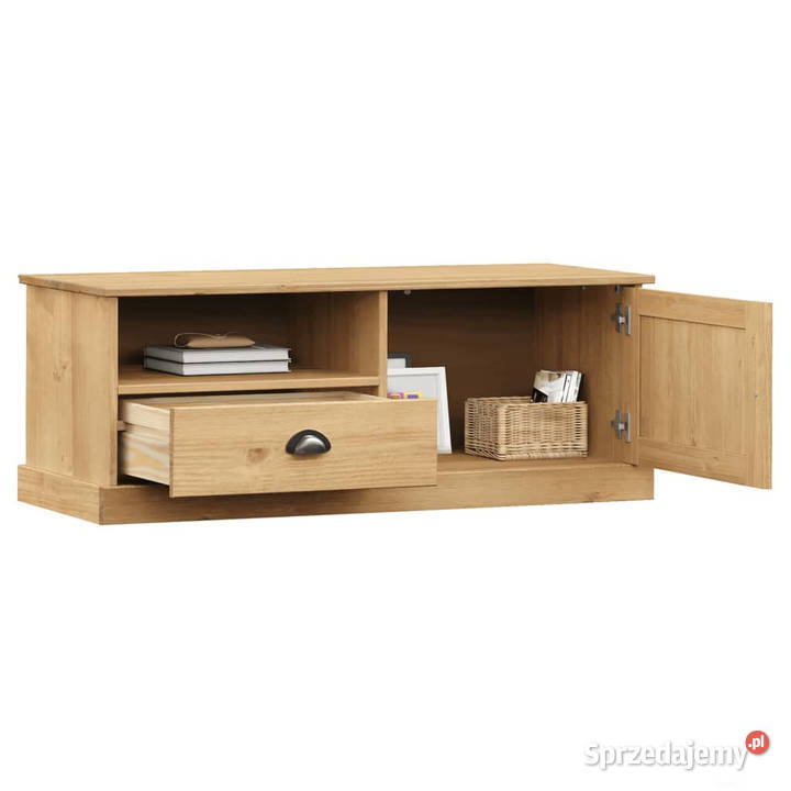 Szafka pod TV VIGO 106x40x40 lite drewno sosnowe Warszawa sprzedam