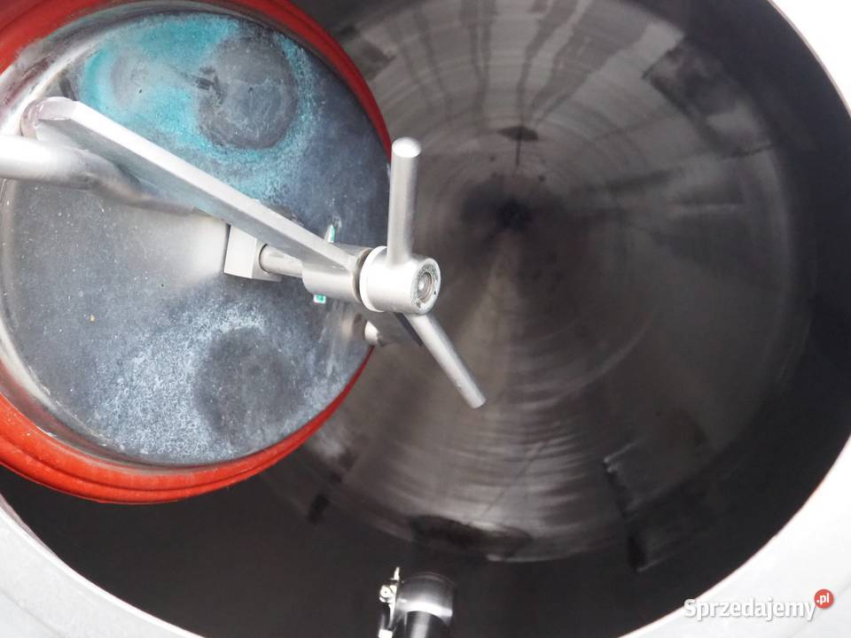 LEUSHUIS 5000L Pionowy zbiornik procesowy wielkopolskie Krotoszyn
