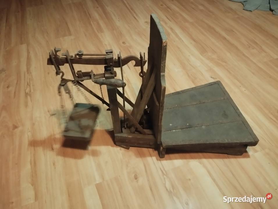Stara waga przemysłowa z 1881r Kłodzko