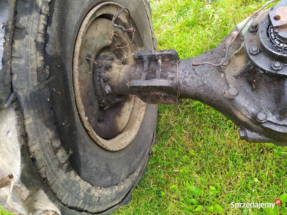 Tylny most z Star 28 przerobiony skracany Wólka Pełkińska