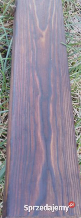 Deska opalana 1 m Shou Sugi Ban do aranżacji sprzedam