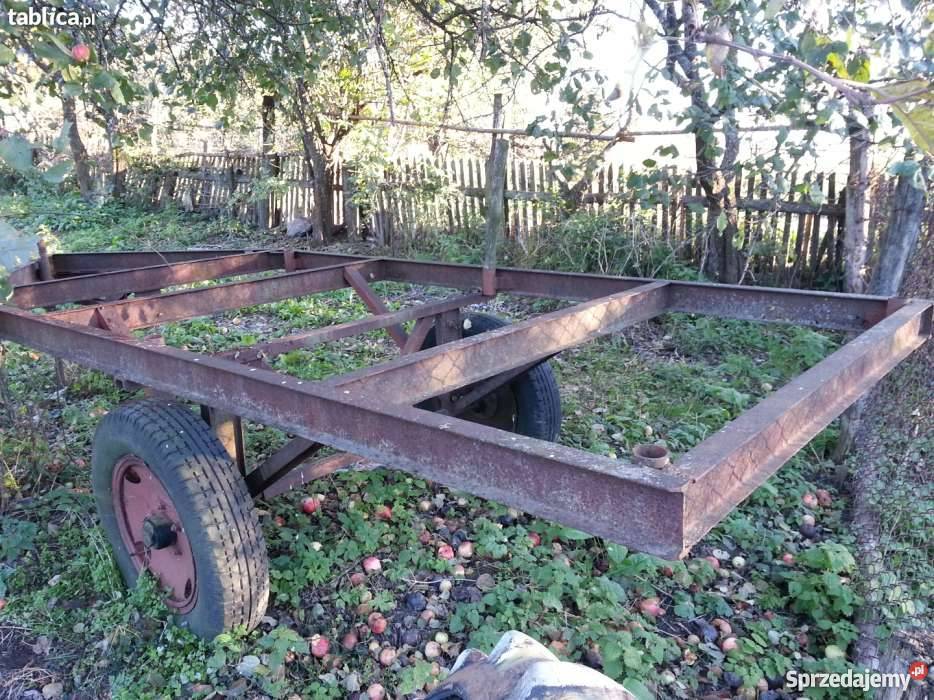 Przyczepa przyczepka dwukółka platforma TANIO