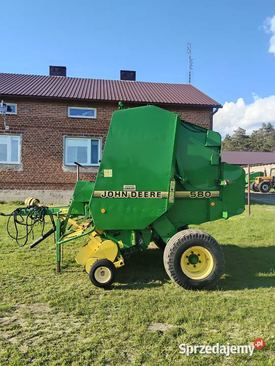 Prasa JOHN DEERE 580 SIATKA ROTOR NOZE wielkopolskie Albertów