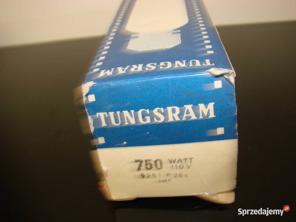Tungsram 9261 żarówka projekcyjna Pruszcz Gdański sprzedam