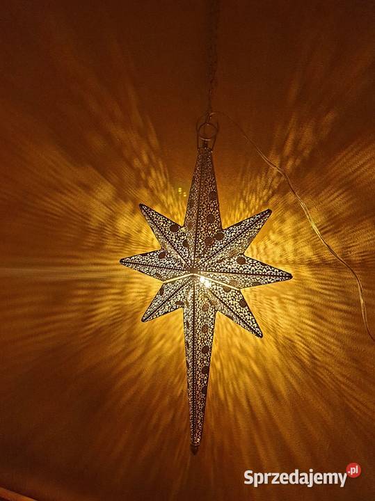Lampa ozdoba wisząca ozdoba ażurowa prezent Żuromin